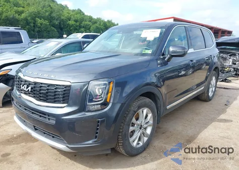 2022 Kia Telluride Lx z USA, uszkodzony, nr VIN 5XYP2DHC8NG218705